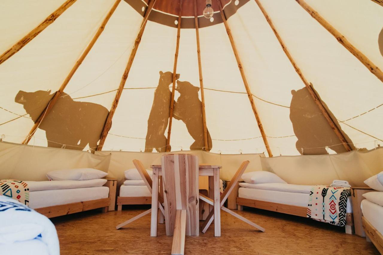 Indiana Camp - 150 M Od Suntago Park Hotell Grabce-Towarzystwo Eksteriør bilde