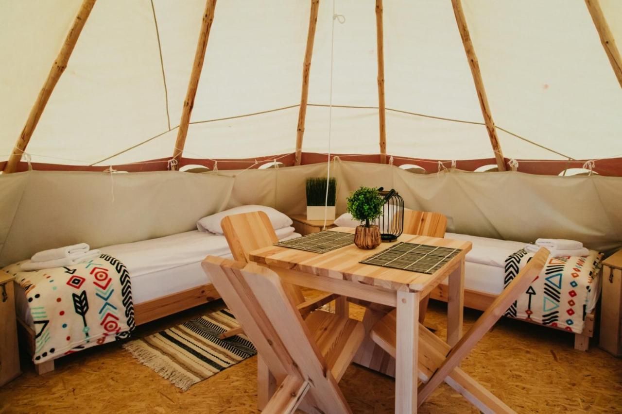 Indiana Camp - 150 M Od Suntago Park Hotell Grabce-Towarzystwo Eksteriør bilde
